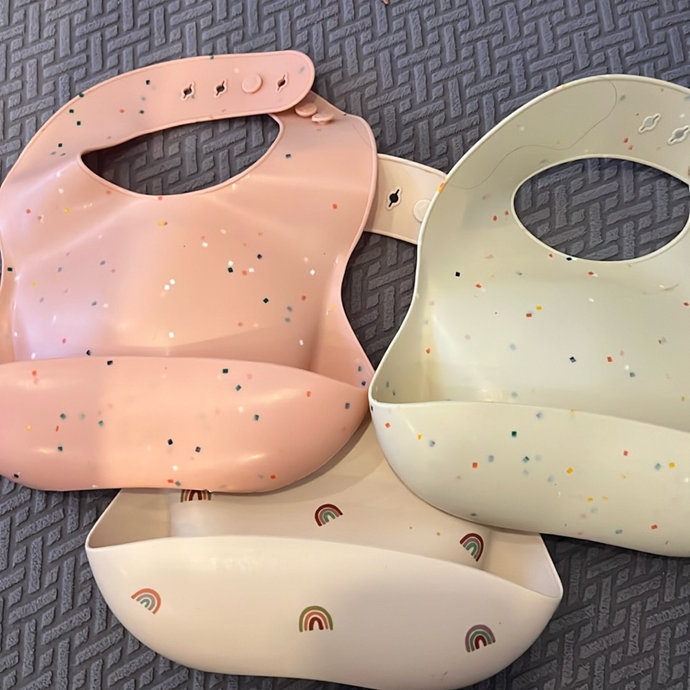 Set of 3 MUSHIE Bibs